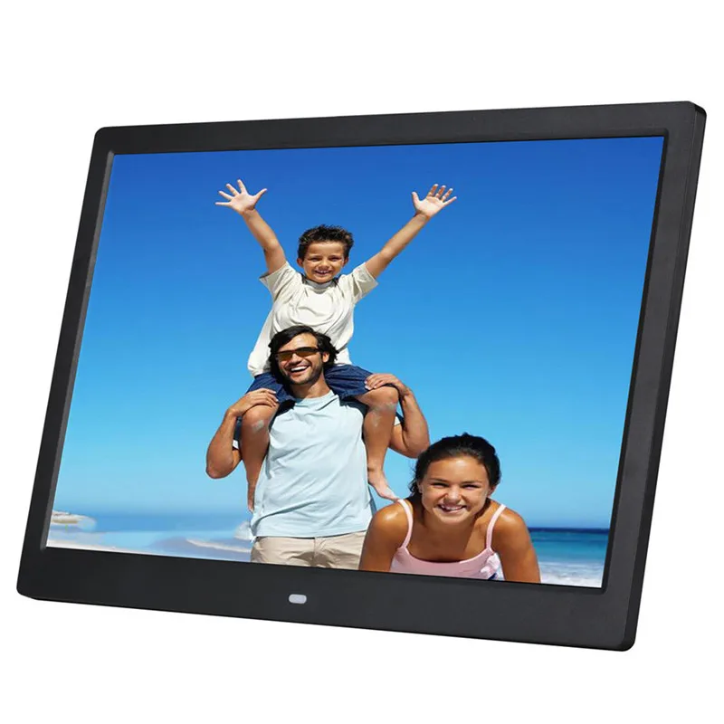 

Tycipy 15.4 inch Digital Photo Frame 1280*800 HD LED Video Display Playback Multi-function Electronic Album Picture Music USB SD