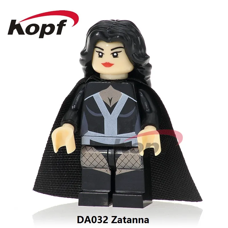 

Single Sale Zatanna Zatara Mai Shiranui Joker The Clown Firefighter Super Heroes Building Blocks Bricks Children Gift Toys DA032