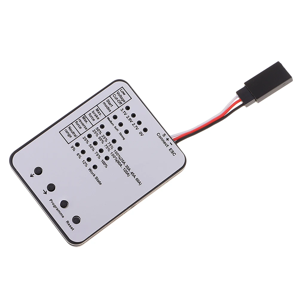 High Quality Programming Card for RC Car ESC Sensorless Brushless Electronic Speed Controller for Remote Control Toys