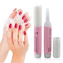 ELECOOL 1PC Transparent Mini Beauty Nail Glue False Art Decorate Tips Acrylic Glue Nail Accessories High Quality and Soft TSLM2