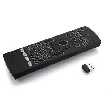 

2.4GHz Wireless Air Mouse Remote Control Multi-Axis 81 Keys Backlight Wireless Radiofrequency Mouse With Receiver For TV Mini PC