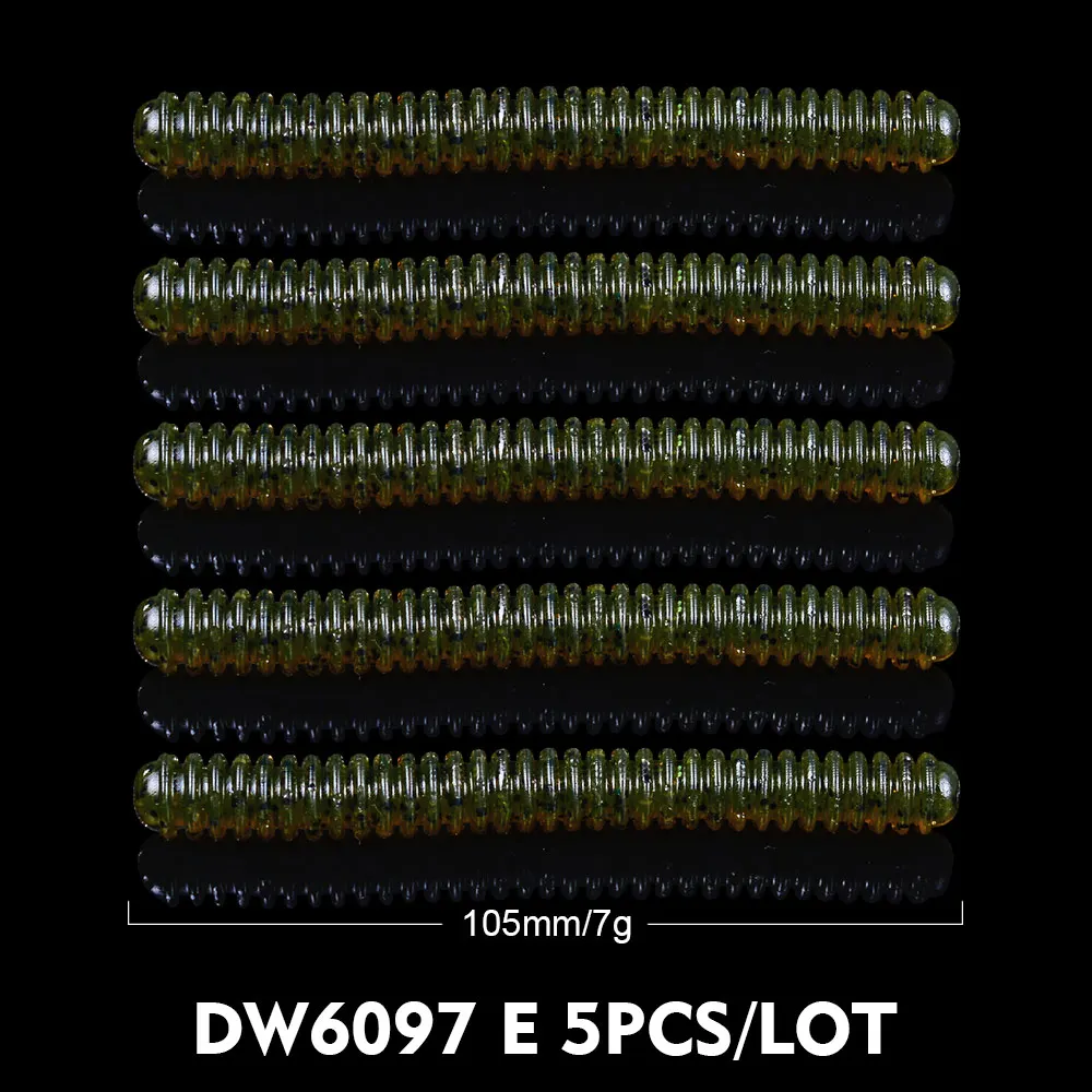 5 шт. Shad мягкие приманки силиконовые Джиги дождевые черви бас Swimbait Воблеры