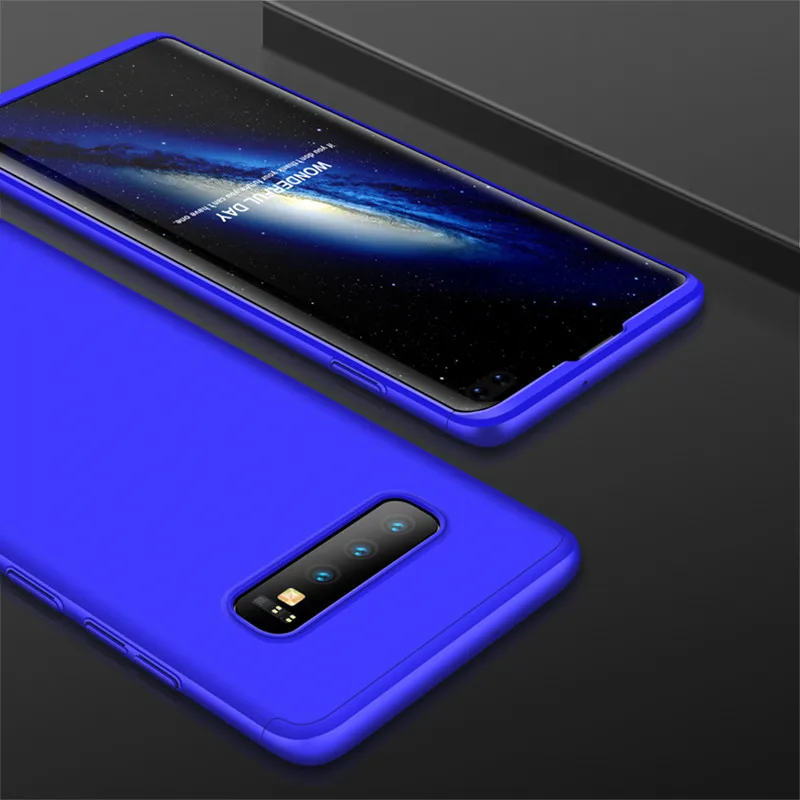 360 Full Protection Case For Samsung S10 Case Luxury Matte Hard PC Shockproof Cover Case For Samsung Galaxy S10 Plus S10e Funda  (21)