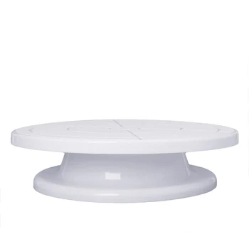 

11" Rotating Plate Revolving Decorating Cake Turntable Kitchen Display Stand