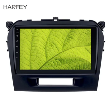 

Harfey Car GPS Auto Radio 9" HD Touchscreen Android 8.1 GPS Navi Stereo for SUZUKI VITARA 2015 2016 Vehicle with WIFI SWC OBD2