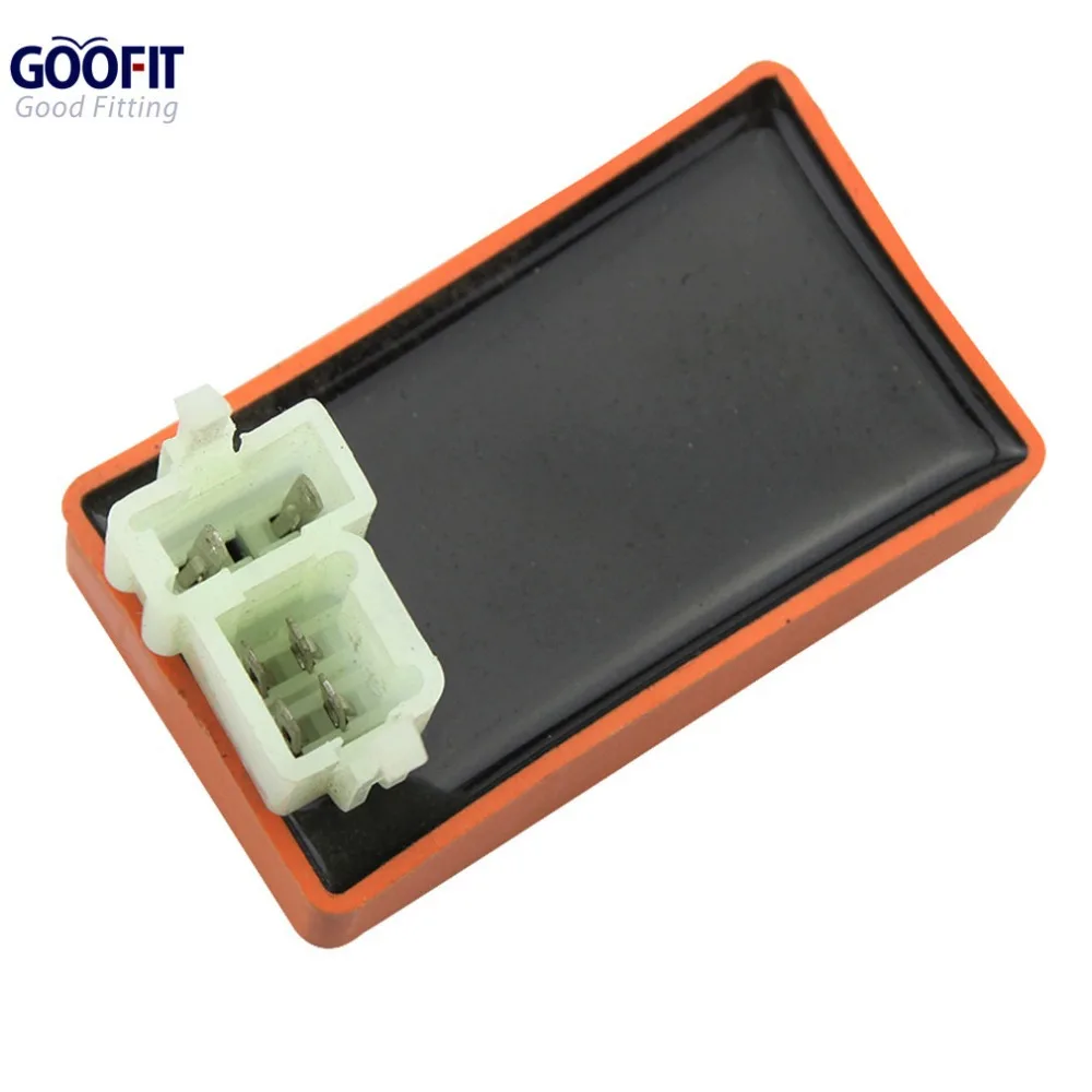 

GOOFIT CDI Box Unit for GY6 50cc 60cc 80cc 125cc 150cc ATV Go Kart Moped and Scooter H048-016