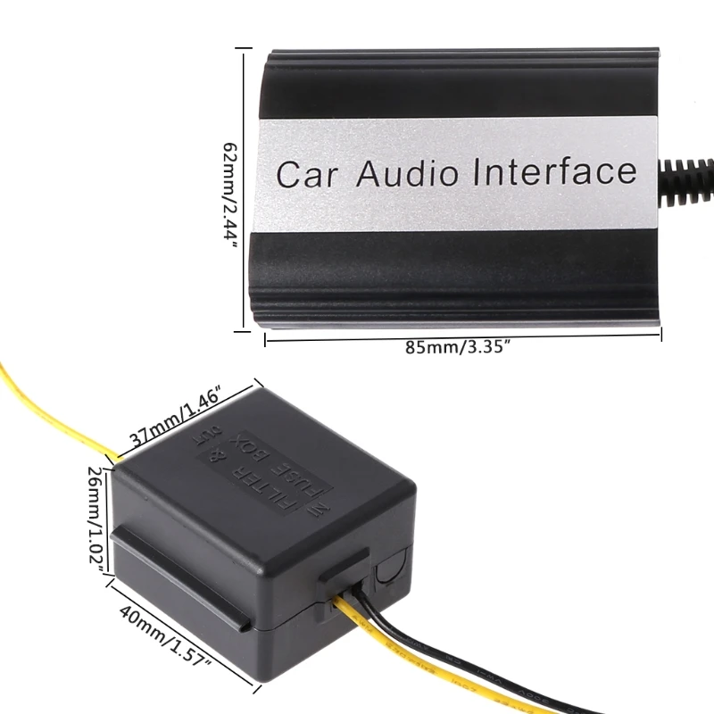  Handsfree Car Bluetooth Kits MP3 AUX Adapter Interface For Toyota Lexus 5+7Pin