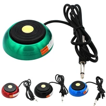 Педаль татуировки, педаль для татуировки, цветная педаль, высокая чувствительность, Анти-усталость, круглая ножка, нержавеющая сталь, игла для татуировки, машина для татуировки