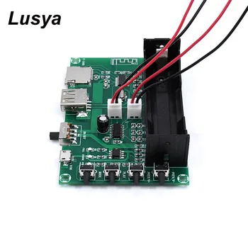 

PAM8403 USB TF-Card Bluetooth Digital Power Amplifier Board Dual Channel 5W+5W Lithium Battery Singing Machine A8-006