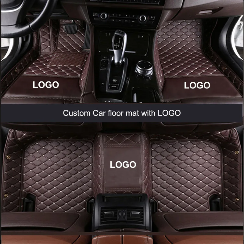 Автомобильные коврики на заказ с логотипом для Toyota Camry 40 Corolla RAV4 Verso FJ Land Cruiser LC 200