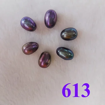 

FREE SHIPPING 10 PCS Love wish pearl oyster 6-8mm WINE RED drop rice oval pearl in oyster with vacuum-packed