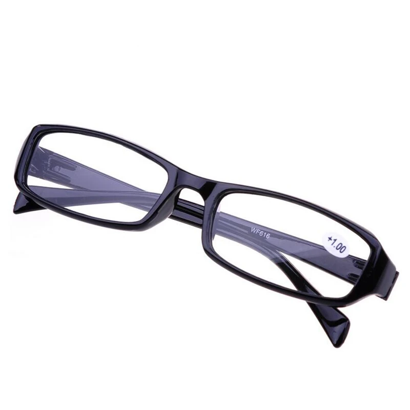 

Comfortable Black And Tea Frame Glasses Magnifier High Toughness Full Mirror Frame Reading Glasses for Unisex Vintage Leesbril
