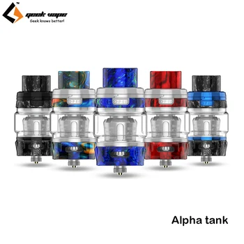

Original GeekVape Alpha sub ohm Atomizer 4ml Tank With MeshMellow Coil for E Cigarette Box Mod Vape GeekVape Nova Mod