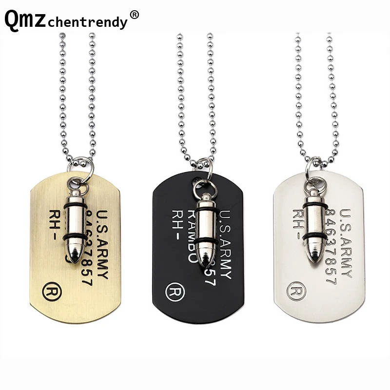 bullet dog tag