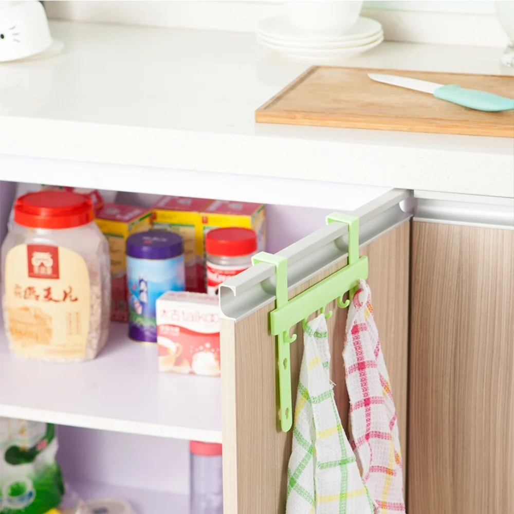 

1 Pc Hot Hanging Kitchen Cupboard Door Back Style Stand Trash Garbage Bags Storage Holder Kitchen Holders Tool Accessories