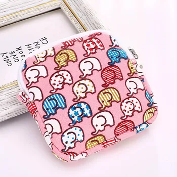 

Woman Bags Girl Cute Sanitary Pad Organizer Holder Napkin Towel Convenience portafoglio donna women wallets baellerry
