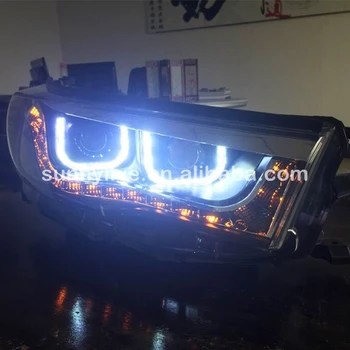 

For TOYOTA Kluger Highlander LED Head Lamp U Style 2015 year TLZ