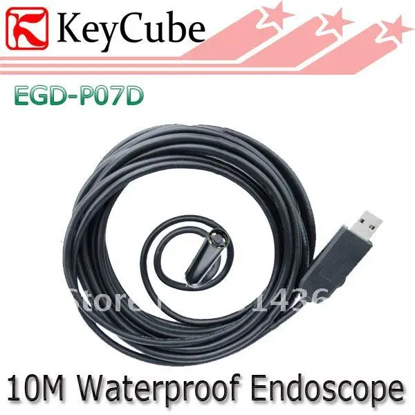 

10M Mini USB Waterproof Endoscope Borescope Snake Inspection Camera Free Shipping