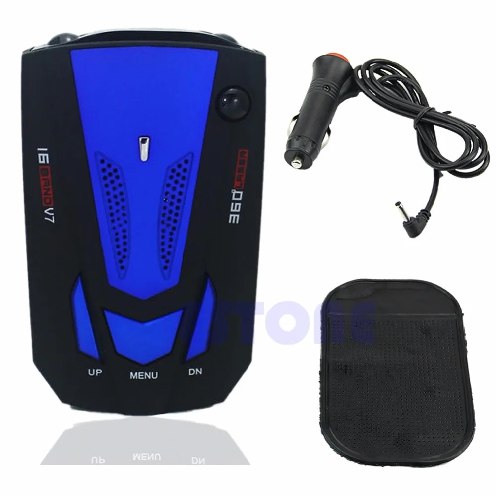 

OOTDTY 360 Degree Car Speed Limited Detection Voice Alert Anti Radar Detector
