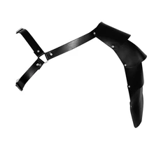 Новое сексуальное мужское нижнее белье из искусственной кожи регулируемый нагрудный ремень для тела БДСМ костюм бандаж одно плечо нарукавники пряжки колготки