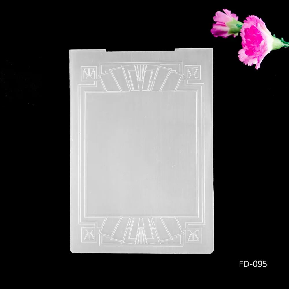 

2017 New Arrival Scrapbook Abstract Frame Design DIY Paper Cutting Dies Scrapbooking Plastic Embossing Folder