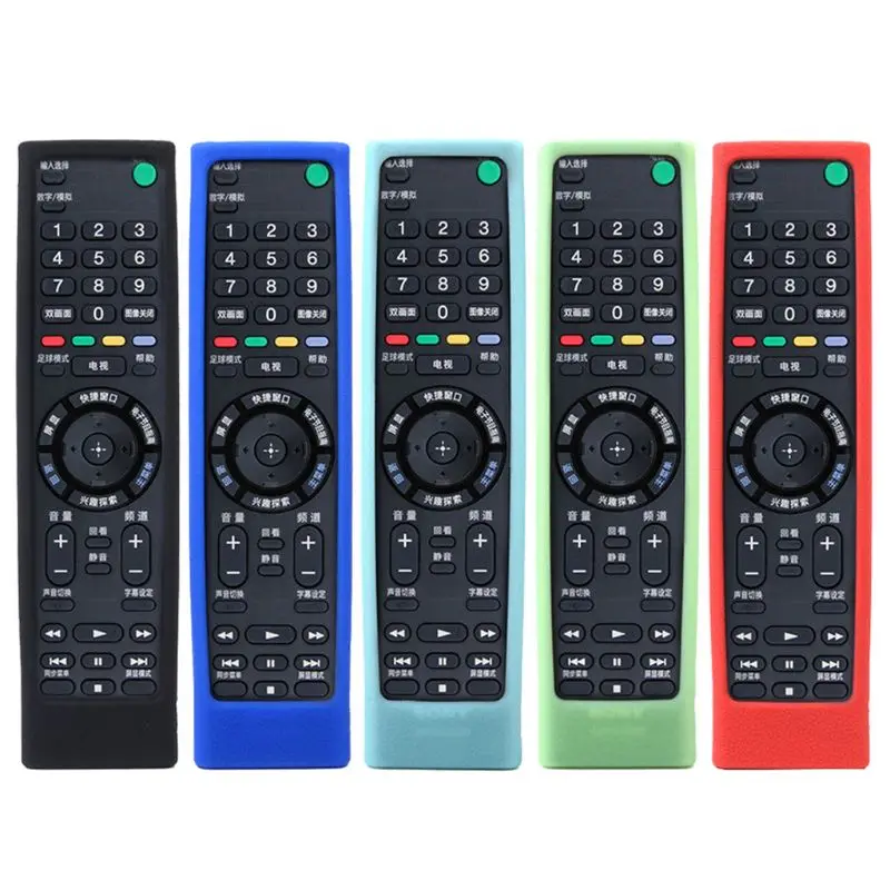 

Shockproof Protector Remote Control Case Silicone Cover Washable Skin for Sony RMF-TX200C 210 211 TV Voice Controller