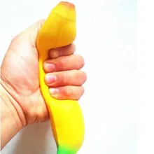 2 шт. милые Jumbo банановый Squishy медленно поднимающийся имитации Подвески с ремешками для телефона Сжатие при стрессе тянущаяся хлеба
