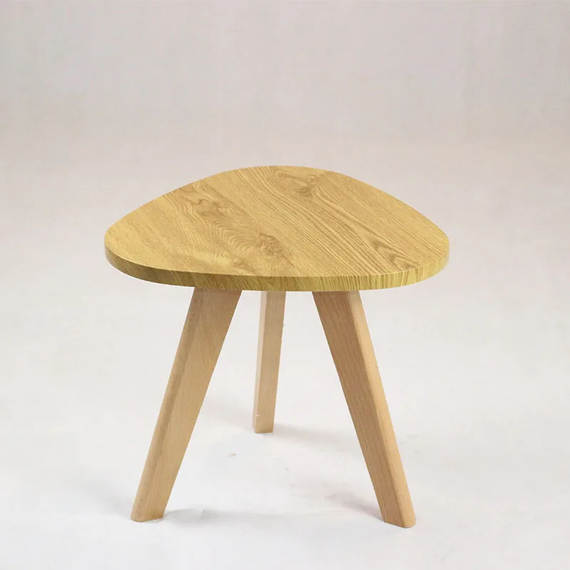 solid wood tea table side end table for office coffee table colorful small table living room bedroom furniture