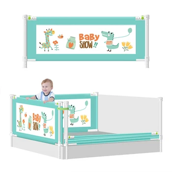 

Baby Bed Fence Safety Gate Products child Barrier for beds Crib Rail Security Fencing for Children Guardrail Safe Kids playpen