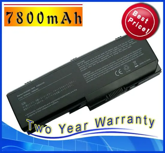 7800 мАч аккумулятор для Toshiba Satellite P205 P205D P300 P200 P200D P305 P305D PA3536U-1BRS | Компьютеры и офис