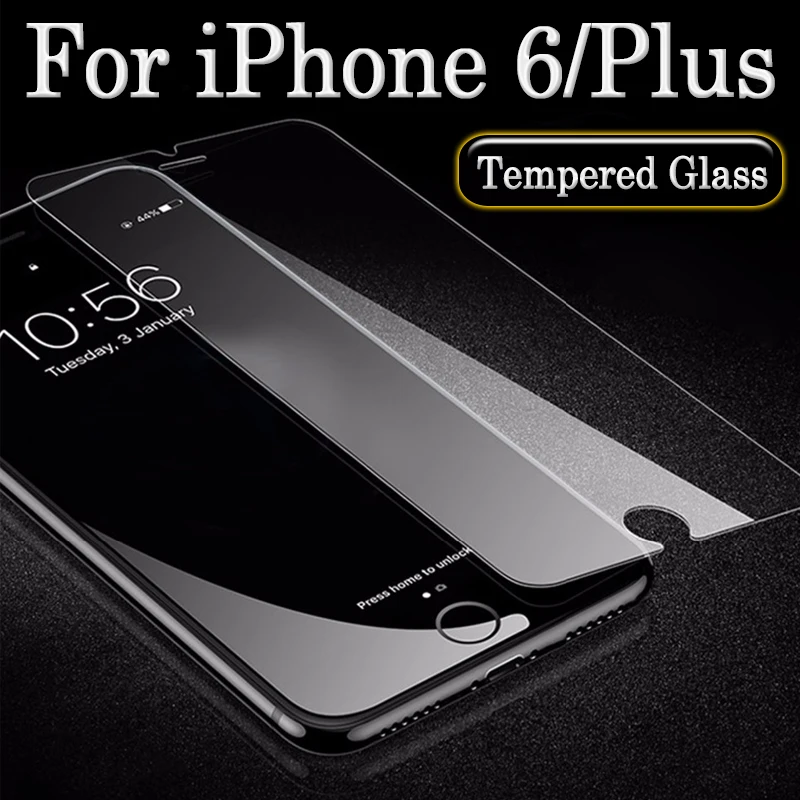 

For iphone 6 Glass Film For iphone 6 plus Glass Protection Screen Protector On ip aphone iPhone6 6Plus Protective Tremp Glasses