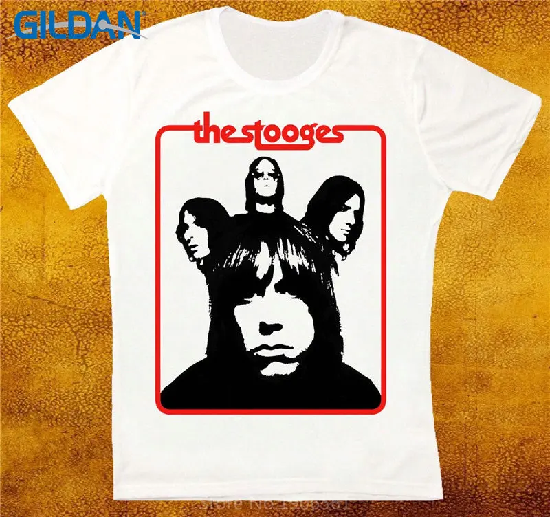 Printed T Shirt Sale The Stooges Iggy Short Sleeve Men