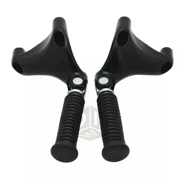 

Rear Passenger Footrests Foot pegs Assembly Bracket Mount Kit For Harley Sportster XL883 XL1200 X48 2004 - 2013