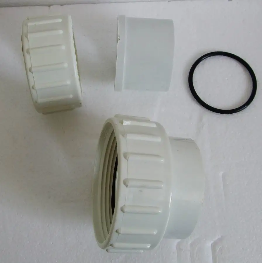 Universal 2" PVC Pool Spa Hot Tub Pump Union Kit,2 Inch Union Adapter