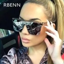 Модные женские квадратные солнцезащитные очки для женщин Для мужчин солнцезащитные очки винтажная, брендовая, дизайнерская серебряное зеркало козырек от солнца для женщина