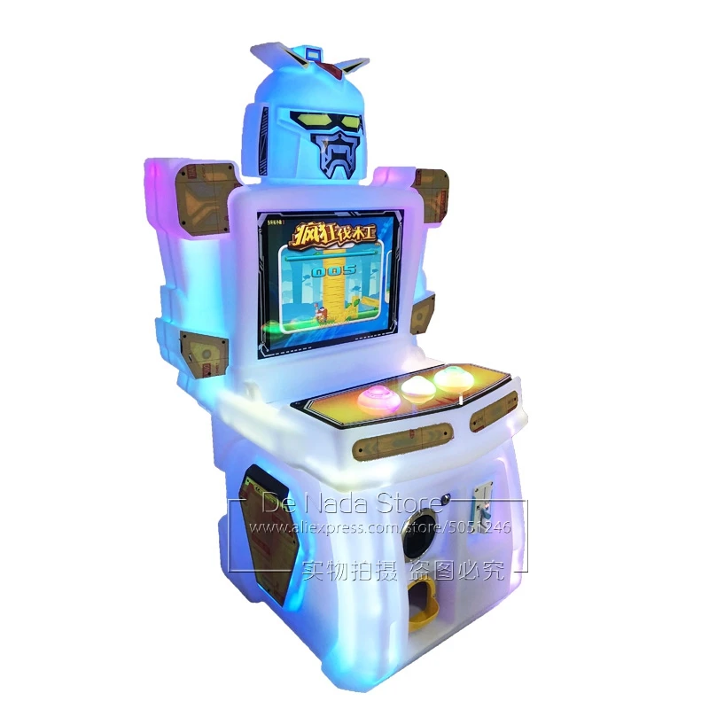 Children Play Amusement Coin Operated Small Video Arcade Game Machine