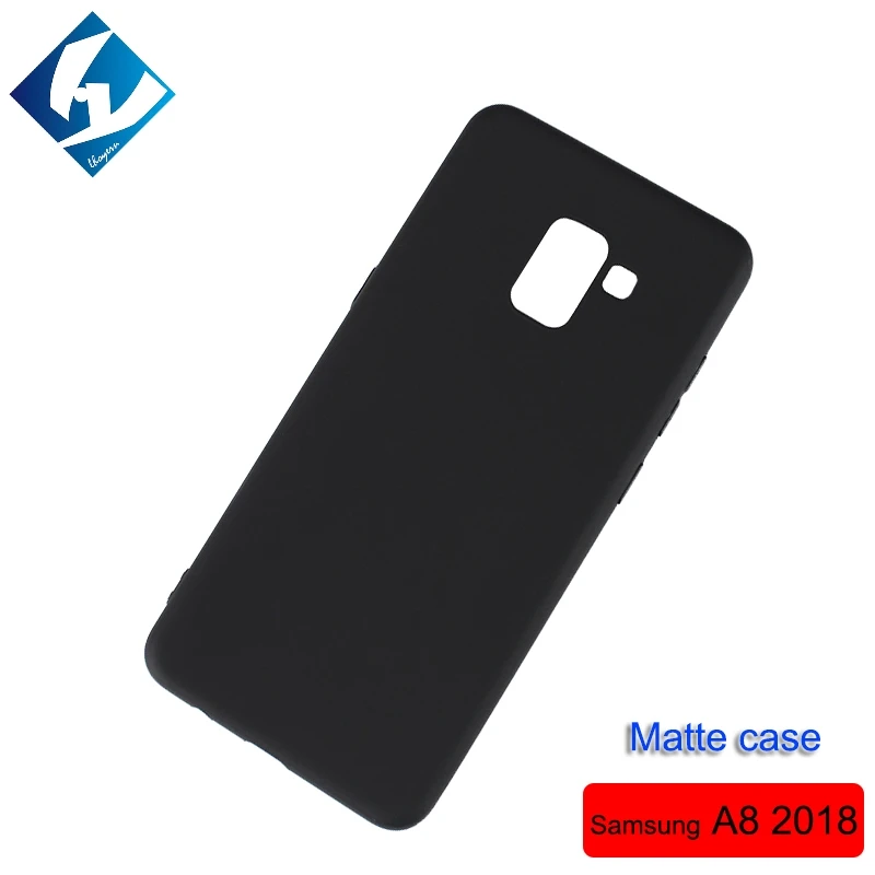 

Ultra Thin Black Scrub Matte Soft Silicon TPU Case for Samsung Galaxy A6+ A6 A8 A8+ A7 A5 2018 2017 J7 Duo