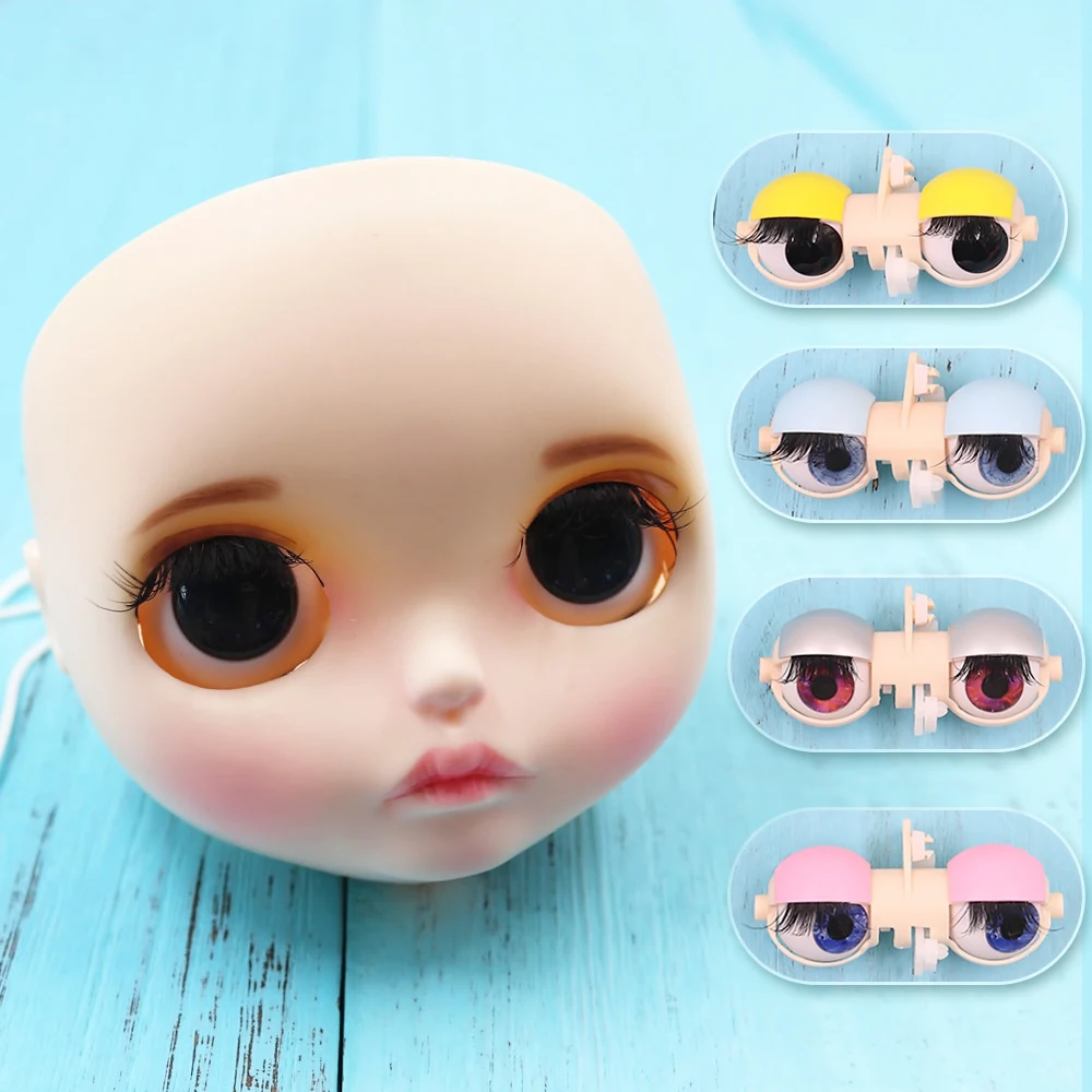 ICY DBS Blyth Doll New makeup white skin matte face handmade eye string with sleeping eye long eyelash service