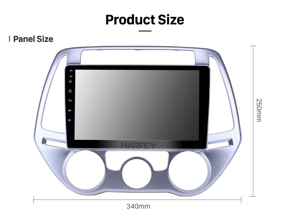 Clearance Harfey 9 inch Android 8.1 HD Touchscreen GPS Navigation Radio for Hyundai i20 Manual A/C 2012-2014 support Backup camera Carplay 14 Clearance Harfey 9 inch Android 8.1 HD Touchscreen GPS Navigation Radio for Hyundai i20 Manual A/C 2012-2014 support Backup camera Carplay 14