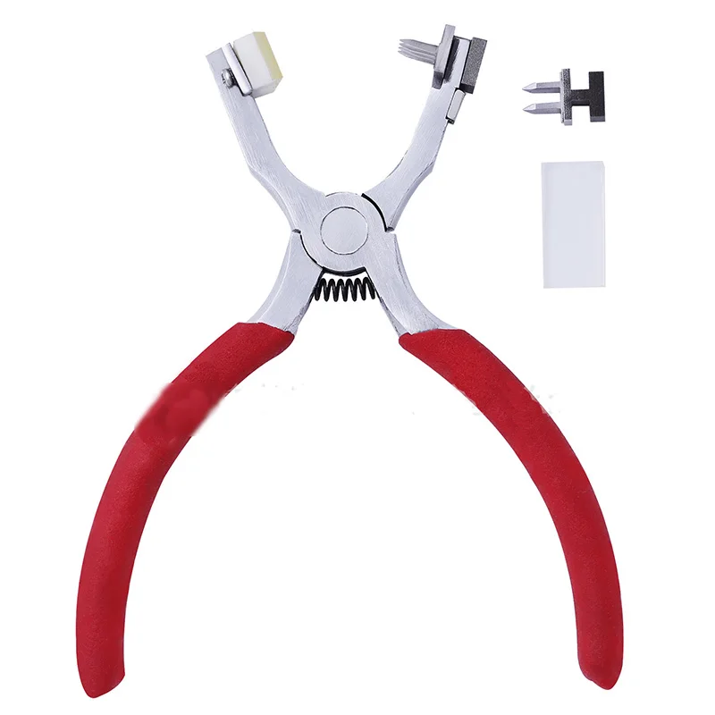 

Leather Craft Hole Stitching Punch cut diamond silent 4MM / 3.85MM pliers France cut Handmade leather tool