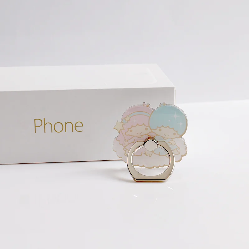 Универсальный держатель для телефона кольцо подставка для мобильного телефона Поддержка пальцев кольцо держатель Мелодия Близнецы celular для iPhone - Цвет: 4