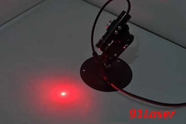 

100mW 648nm Focusable Red laser module DOT, 16X65mm DC3.3-5V
