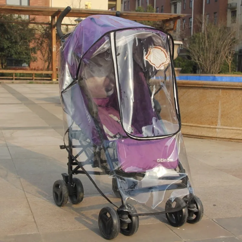 Beli Food Kelas Universal Kereta Bayi Anti Air Hujan Sarung Bayi Mobil Kursi Hujan Sarung Jogging Stroller Hujan Sarung Pushchair Raincover