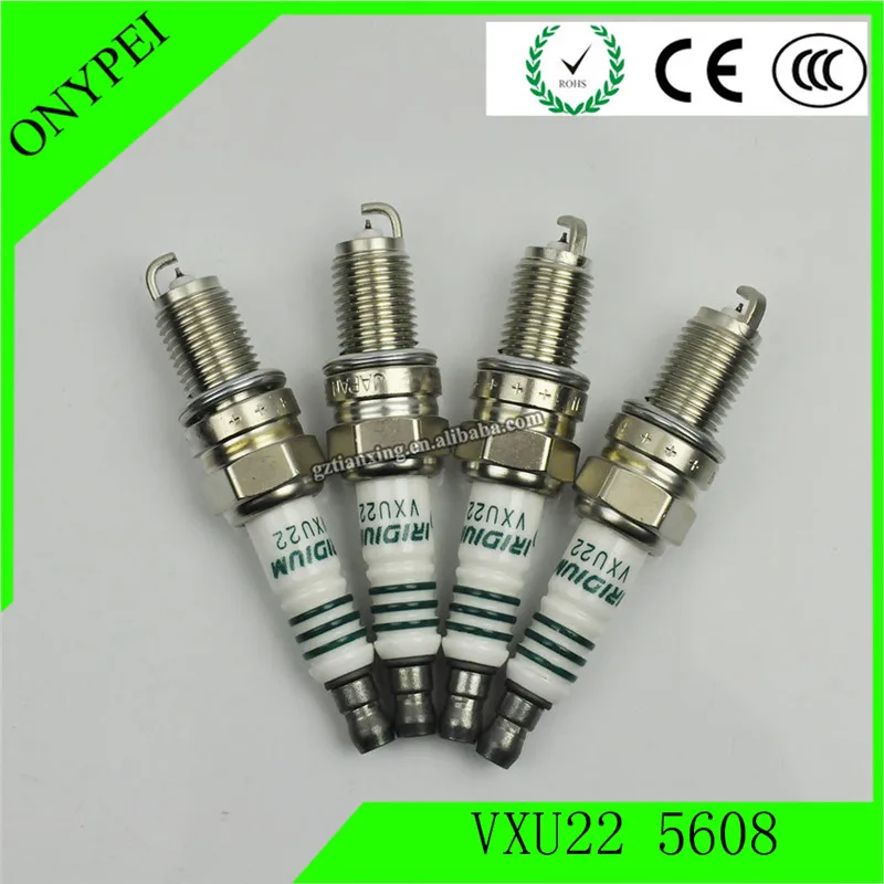 

4 PCS VXU22 5608 Iridium Platinum Spark Plugs For A3 Q3 TT Junjie Cross FRV FSV Beidouxing1.0/1.2 Polo Golf7 VXU22-5608