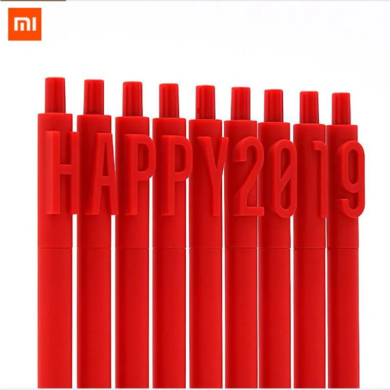 Xiaomi KACO ALPHA Gel Pens Sign Signing Black Ink 0.5mm Children Student Writing Pens School Office Supplies Christmas Gift (4)