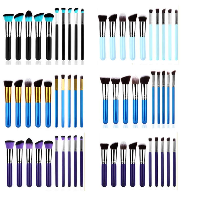 mini 10 pcs brush set 2