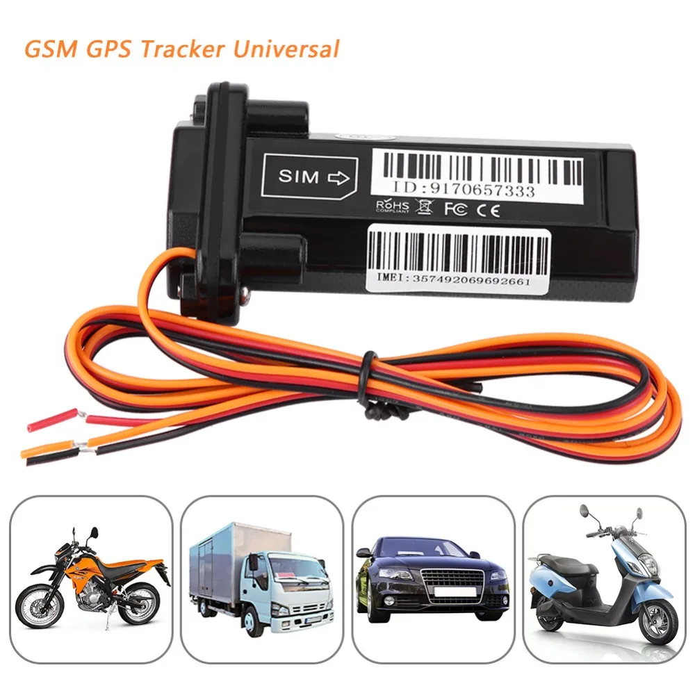 Universal Car Vehicle Motorcycle GSM GPS Tracker Locator Global Real