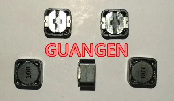 

100PCS Shielding inductive CDRH127 CD127 10UH 100 5.4A 12*12*7MM SMD Power inductor Winding inductance High quality