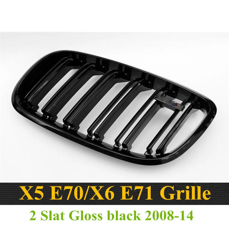 Передняя решетка для BMW X5 Series E70 E71 модель X6 SUV M Sport XDrive 2008 2014 1 пара|Гоночные решетки|