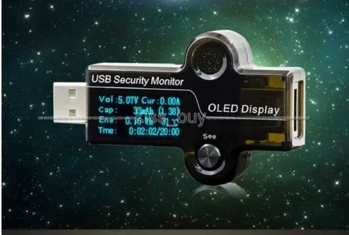 Dc 3 в 15 oled дисплей USB монитор безопасности Напряжение Ток емкость батареи тестер